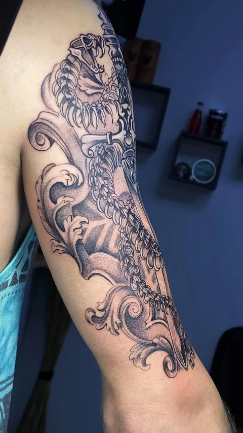 Робота тату від Veronika Ink